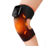 Heat wrapping around the knee joint